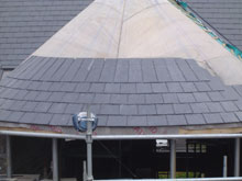 Lisburn Roofers Circle Slate 2